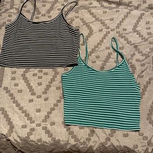 American eagle crop top set